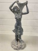 Bronzed resin figurine