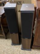 Pair of monitor audio bronze 5 floor standing speakers