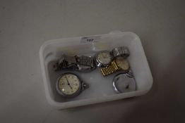 Mixed Lot: Various gents wristwatches and pocket watches