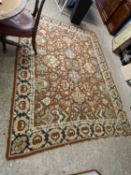 20th Century flat weave rug 200 x 270 cm