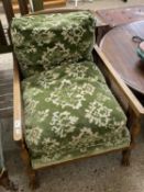 Early 20th Century Bergere armchair with loose cushions