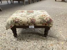 Small floral topped stool