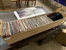 Large box of various assorted singles