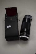 Tamron Tele Macro 80-210mm camera lense with case