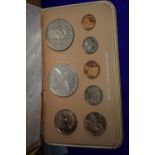 Franklin Mint cased proof set of Cook Island coins dated 1976