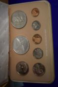 Franklin Mint cased proof set of Cook Island coins dated 1976