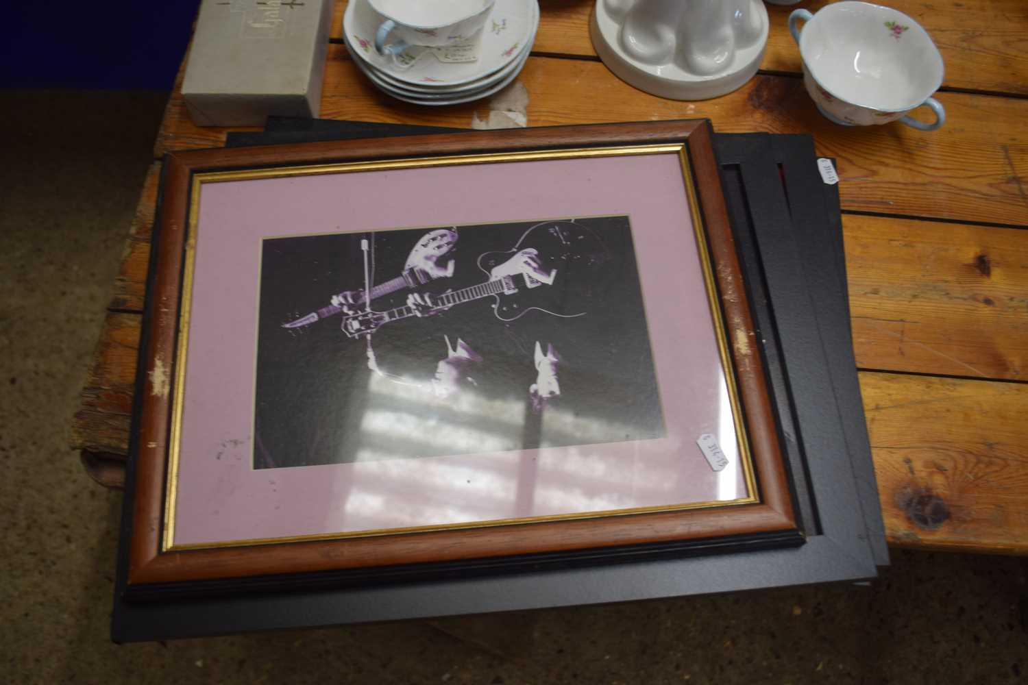 Collection of reproduction framed music posters to include Queen, The Damned, Tom Petty and The - Image 2 of 3