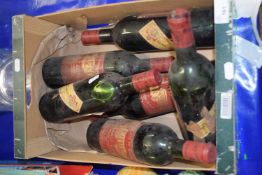 Six bottles Chateau Calon - undated but bearing shippers label for Walter S Siegel Ltd London