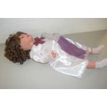 Vintage composition articulated doll