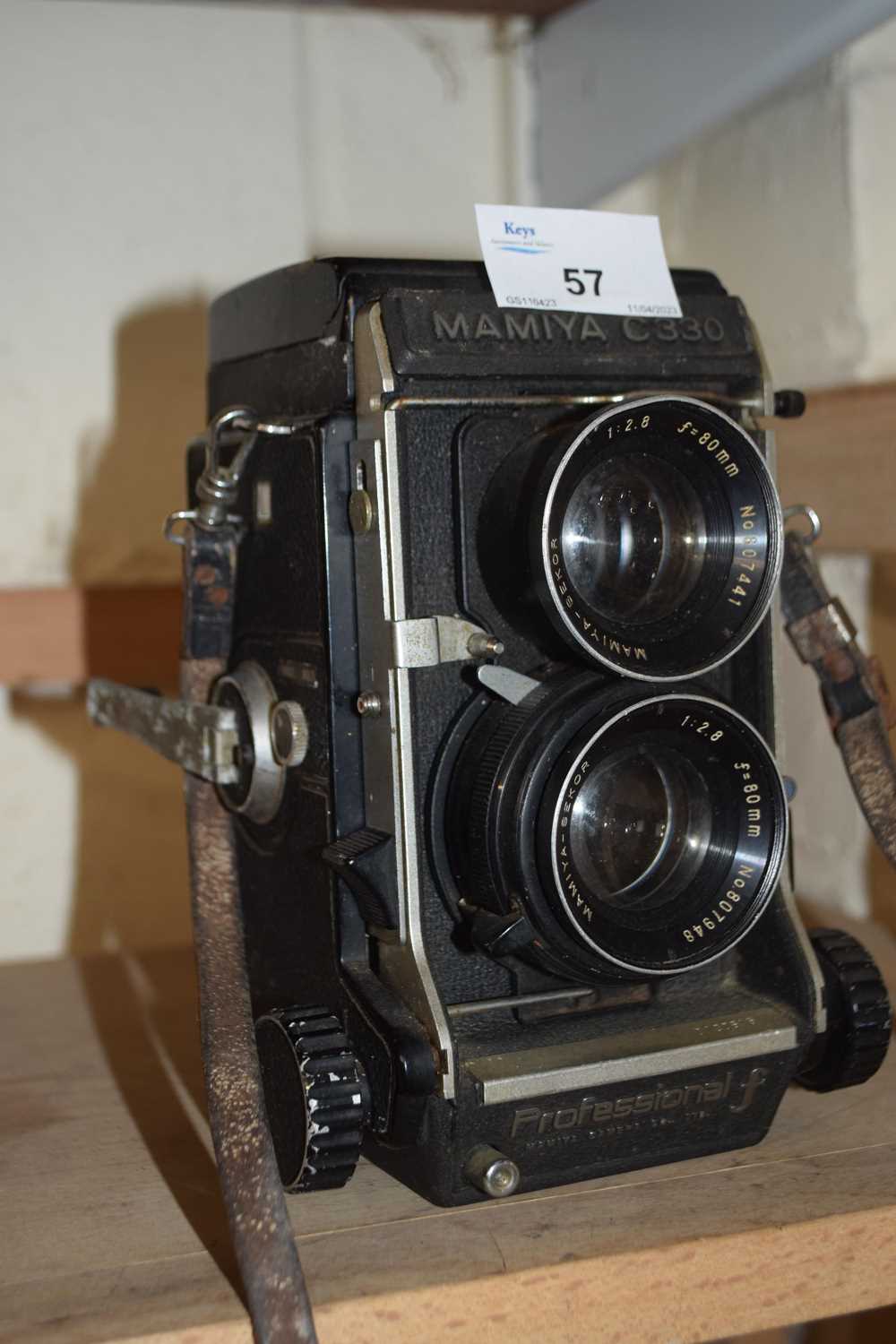 Vintage Mamiya C330 camera