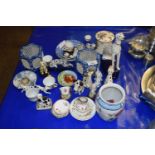 Mixed Lot: Various assorted ceramics to include a range of various dog ornaments, assorted miniature