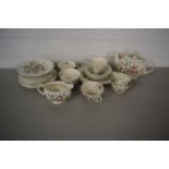 Quantity of Royal Doulton Monmouth pattern tea wares