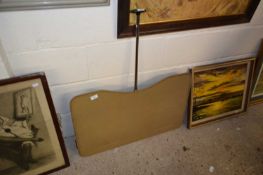 Vintage Lap-Tab Metal lap tray with folding handle