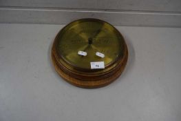 20th Century barometer signed John Barker & Co, Kensington