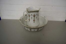 Adderleys wash bowl and jug