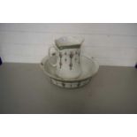 Adderleys wash bowl and jug