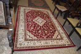 Dunelm traditional red rug, 160 x 230cm