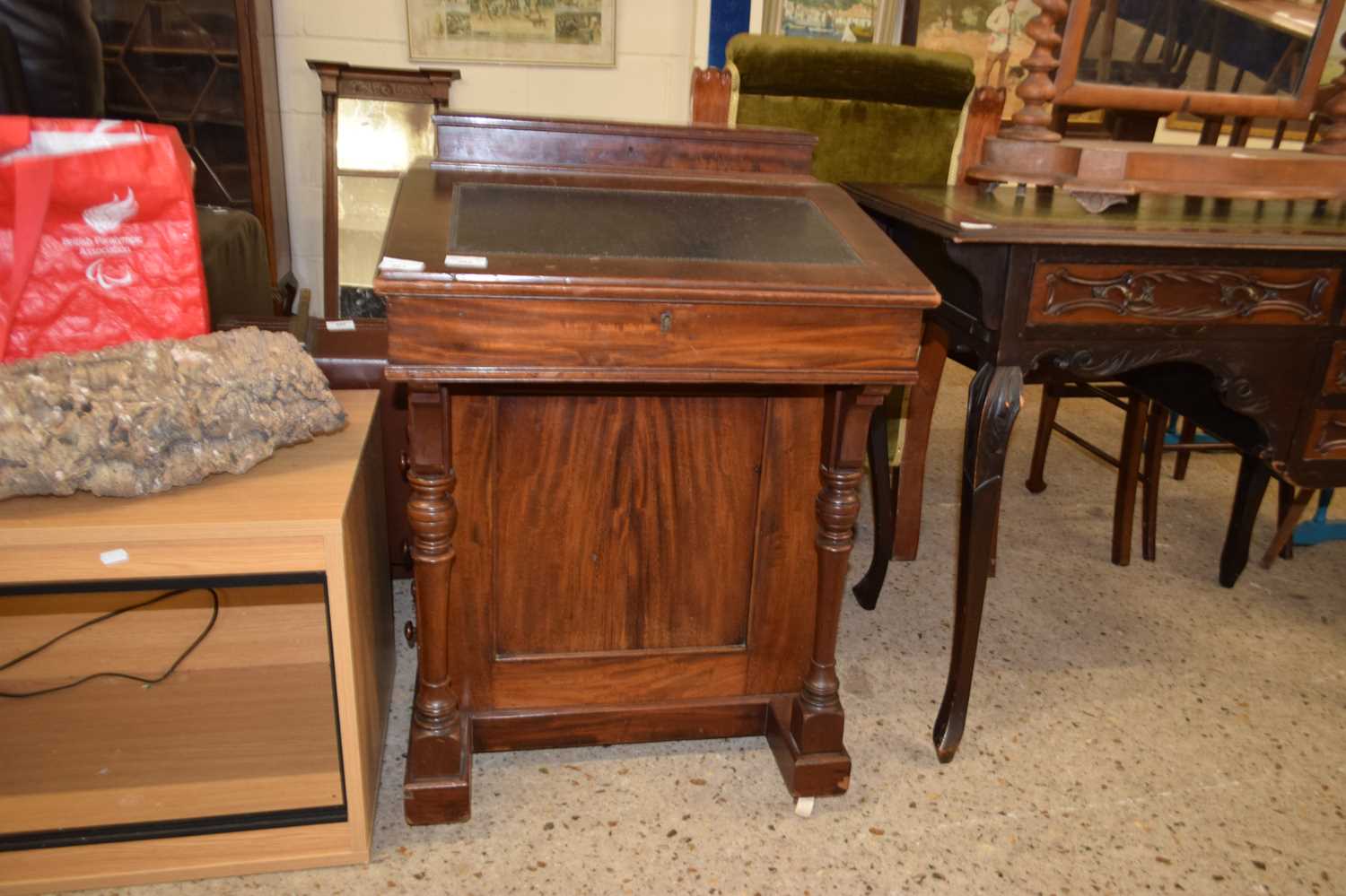 Victorian Davenport desk