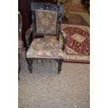 Late 19th Century armchair for reupholstery