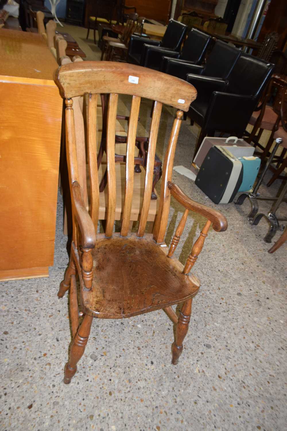 Elm seated Windsor type chair