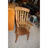 Elm seated Windsor type chair