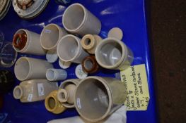 Mixed Lot: Various stone ware jars and bottles