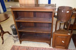 Early 20th Century mahogany bookcase cabinet, 91cm wide