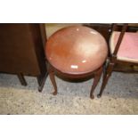 Oval coffee table