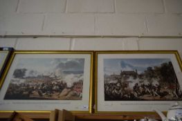 Two prints of Waterloo by Dennis Dighton