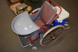 Vintage child's wheelchair