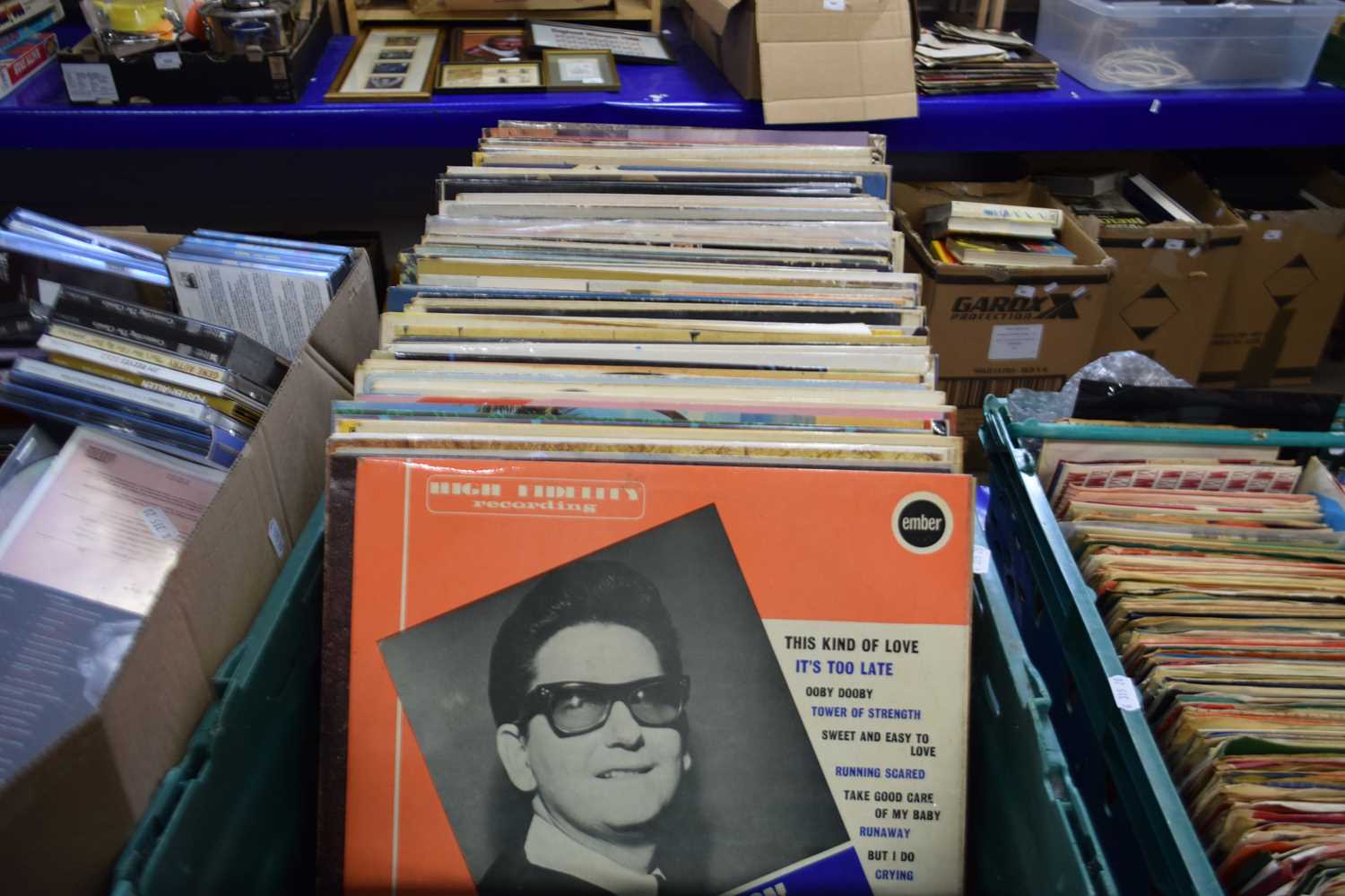 Box of assorted LP's