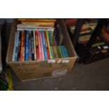 Box of assorted children's annuals to include Bunty and Ladybird books