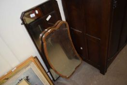 Two mid 20th Century wall mirrors