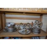 Quantity of tea wares