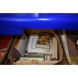 Large box of assorted books to include cookery, flora and fauna and others