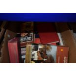 Large box of assorted books mainly hardback reference