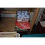 Quantity of golf balls to include Top Flight Titanium XL x 18, boxed