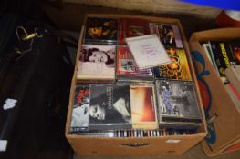 Large box of assorted CD's