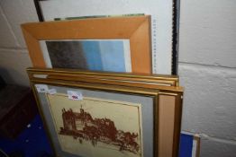 Mixed Lot: Six various assorted prints