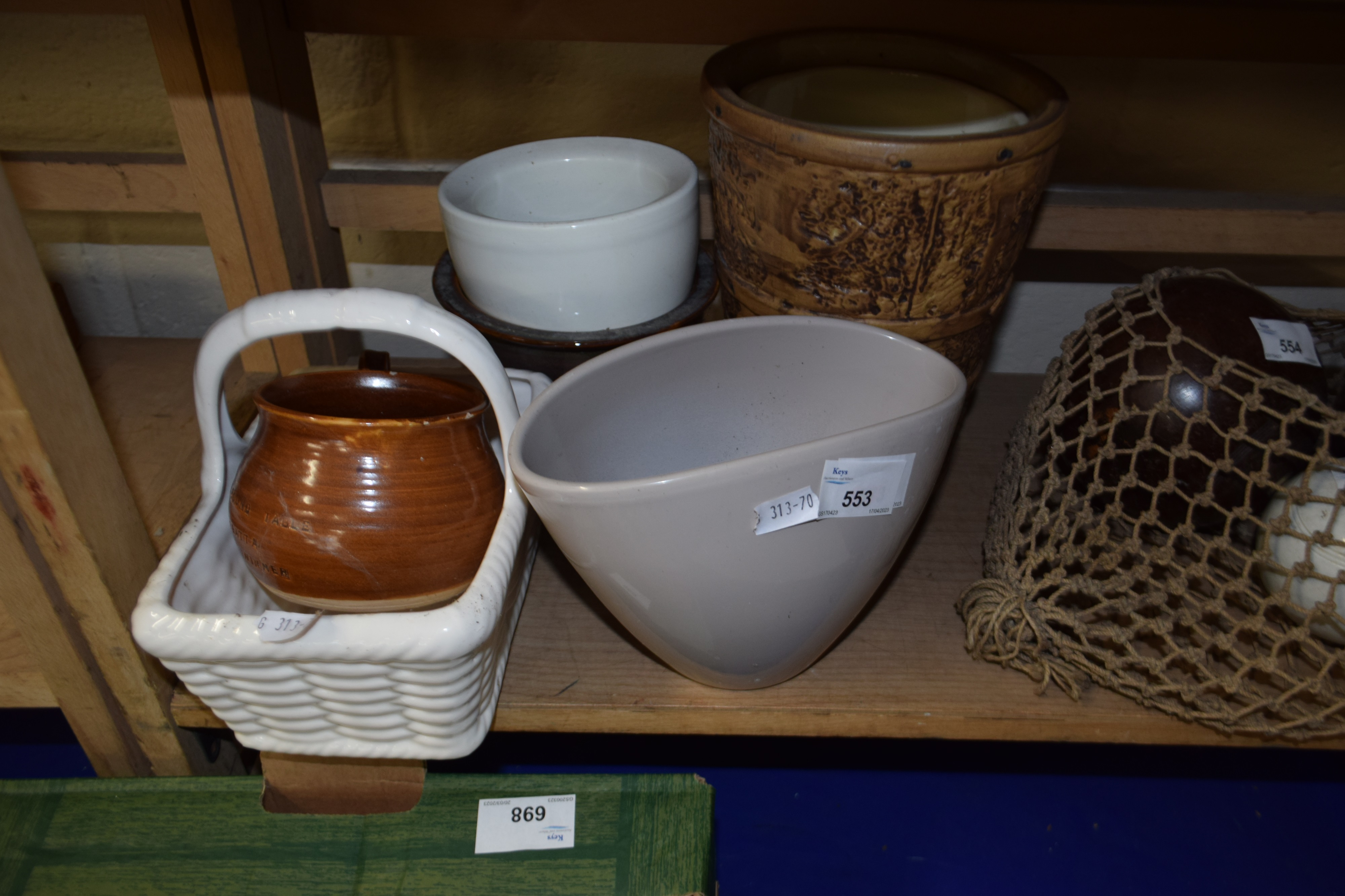 Mixed pottery planters and others - Image 2 of 2