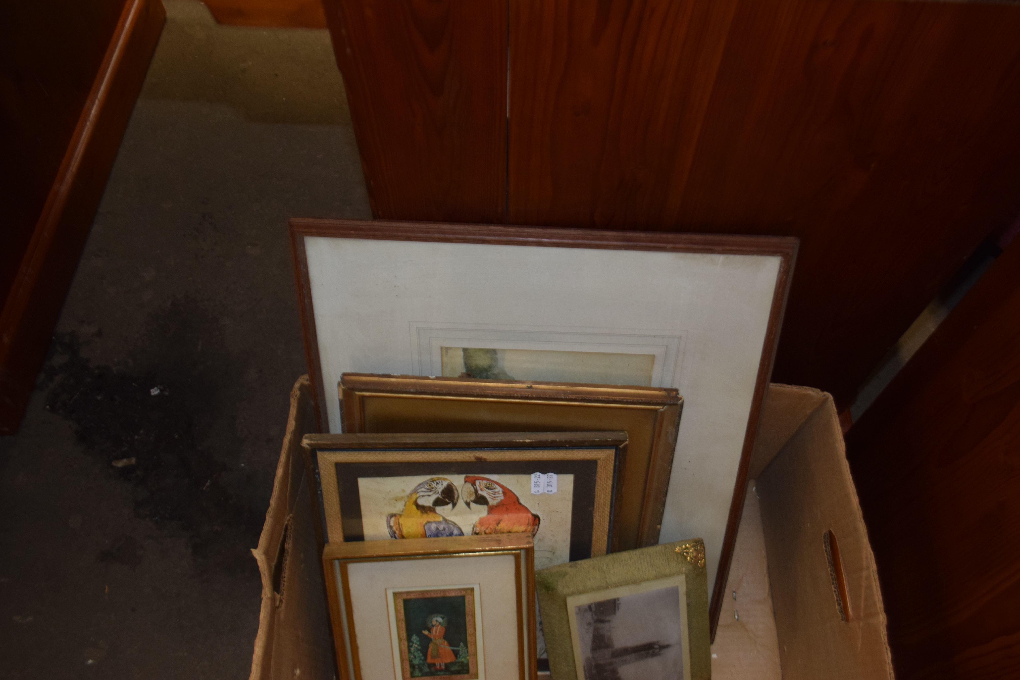 Box of assorted mixed pictures - Image 2 of 2