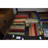 Box of assorted books inc some children's Ladybird books