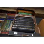 Box of assorted books inc Marshall Cavendish Man & Woman in 7 vols and others