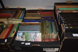 Box of assorted books