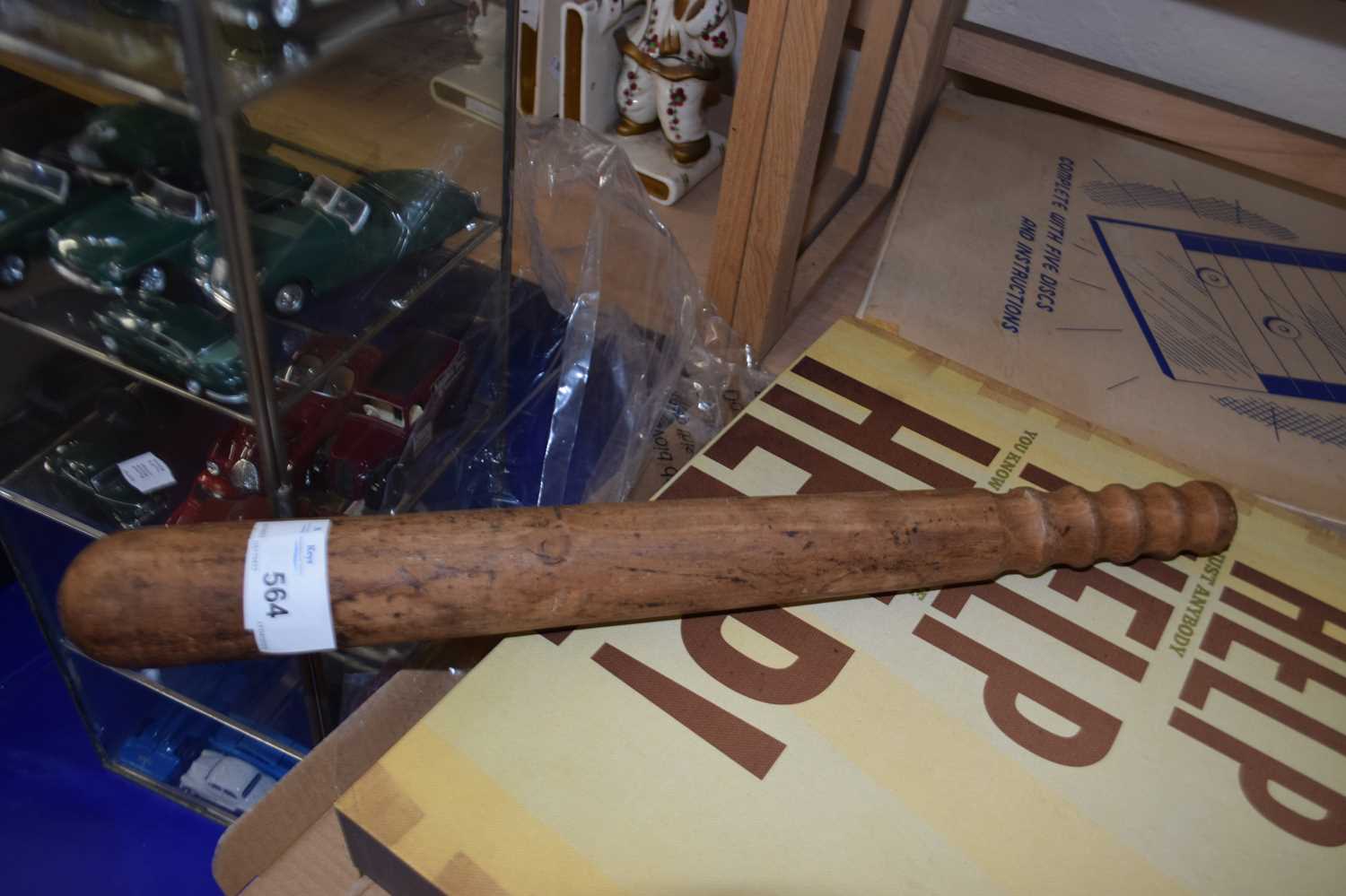 Vintage wooden truncheon