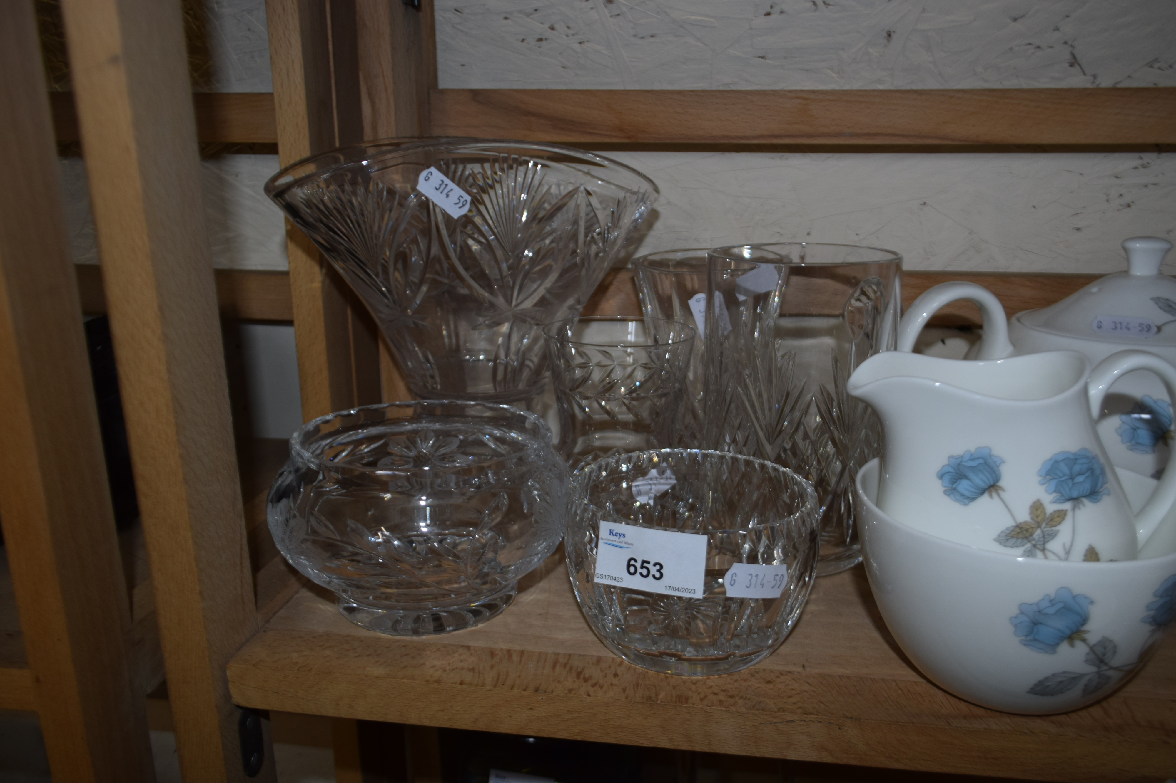 Quantity of mixed glass ware - Image 2 of 2