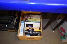 Box of assorted books inc IT reference, photography and others