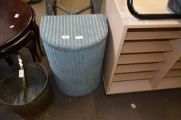 Lloyd Loom style laundry bin