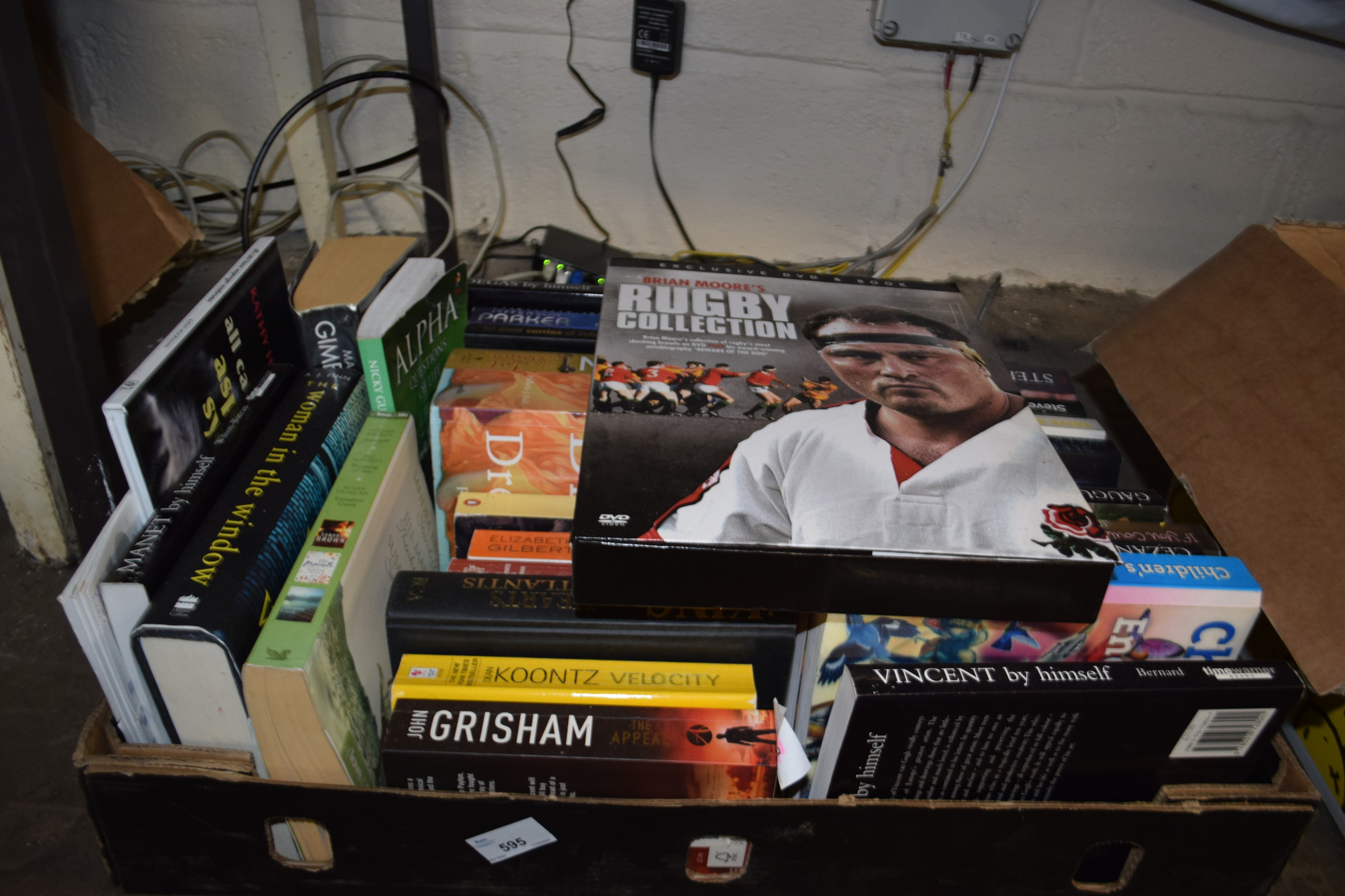 Box of assorted hardback reference and fiction books - Image 2 of 2