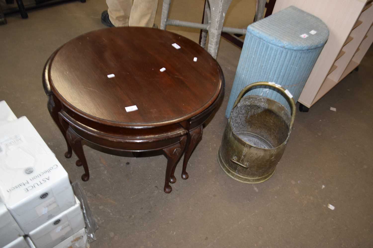 Early 20th Century mahogany nest of tables